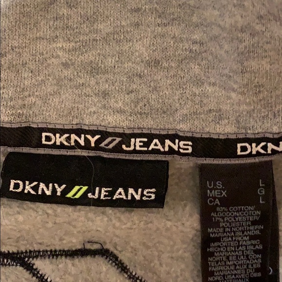 DKNY zip up sweater - Picture 3 of 4